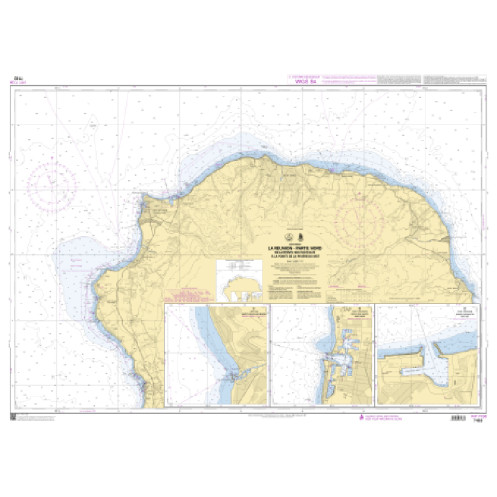 Shom Raster Géotiff - 7183 - La Réunion - Partie Nord - De la pointe des Châteaux à la pointe de la Rivière de Mât