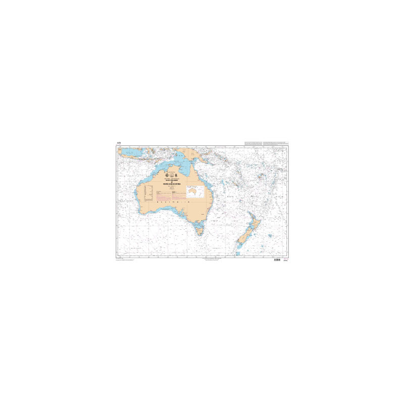 Shom Raster Géotiff - 7271 - Australasie et mers adjacentes