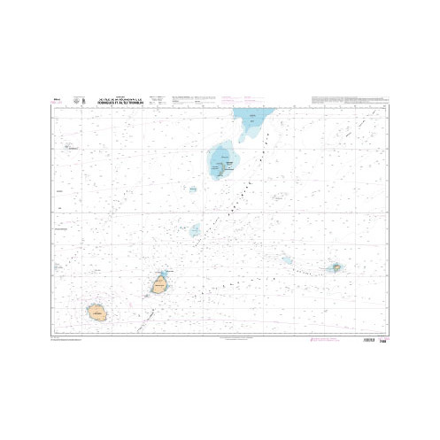 Shom Raster Géotiff - 7488 - De l'Île de La Réunion à l'Île Rodrigues et à l'Île Tromelin