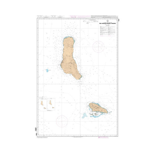 Shom Raster Géotiff - 7679 - Îles Grande Comore et Mohéli