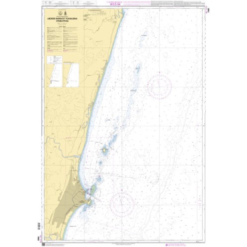 Shom Raster Géotiff - 7682 - Abords Nord de Toamasina (Tamatave)