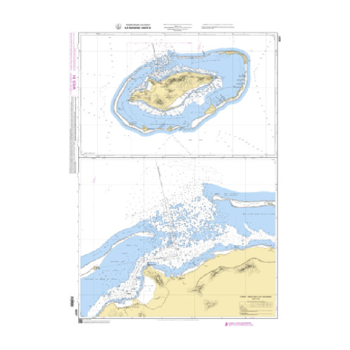 Shom Raster Géotiff - 6207 - Ile Raivavae (Vavitu)