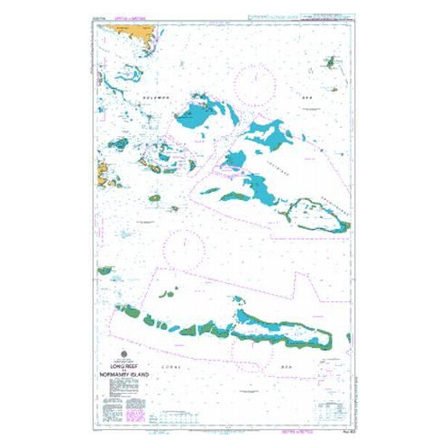 Australian Hydrographic Office - AUS509 - Long Reef to Normanby Island