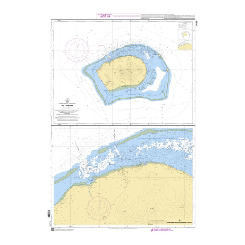 Shom Raster Géotiff - 6424 - Ile Tubuai