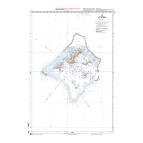 Shom Raster Géotiff - 6461 - Iles Gambier