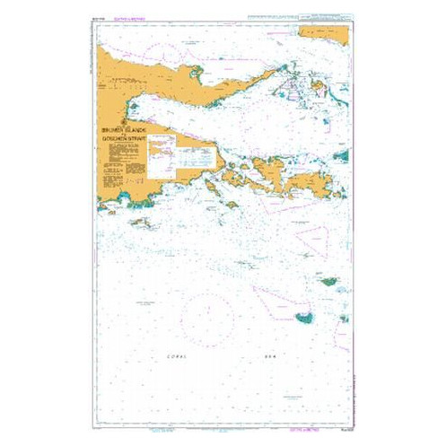 Australian Hydrographic Office - AUS508 - Brumer Islands to Goschen Strait