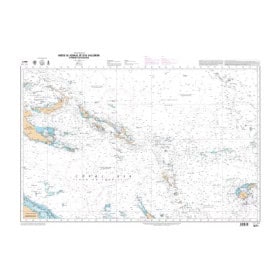 Shom Raster Géotiff - 6671 - Mers de Corail et des Salomon et mers adjace
