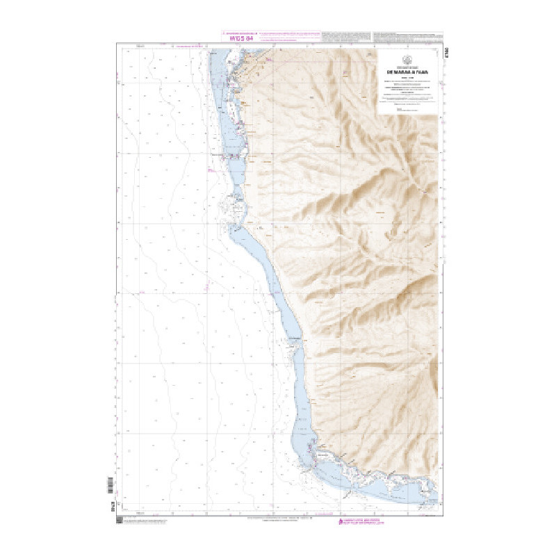 Shom Raster Géotiff - 6740 - De Maraa à Faaa