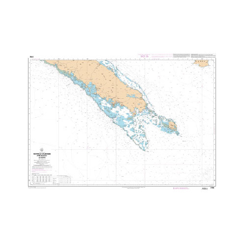 Shom Raster Géotiff - 6768 - Nouvelle-Calédonie (partie Sud) - Ile des pins