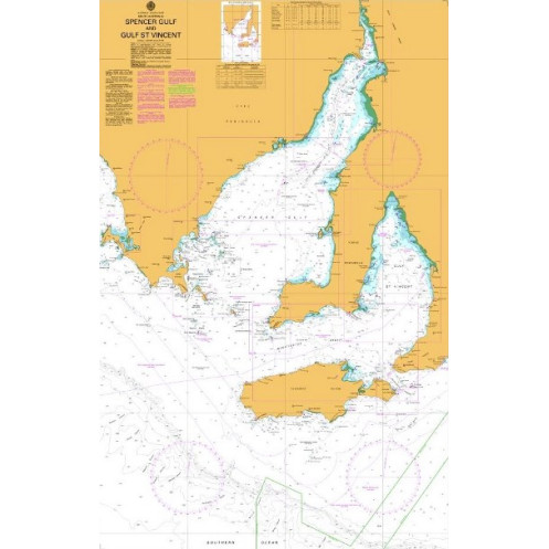 Australian Hydrographic Office - AUS485 - Spencer Gulf and Gulf St Vincent
