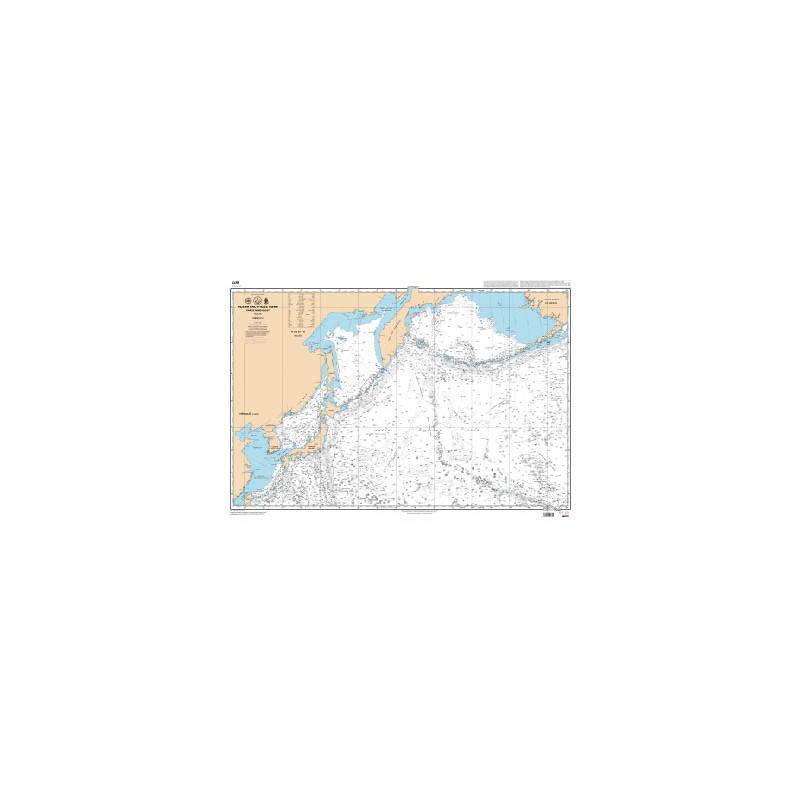 Shom Raster Géotiff - 6977 - Océan Pacifique Nord - Partie Nord-Ouest