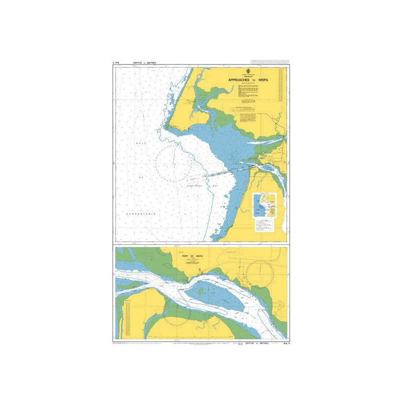 Australian Hydrographic Office - AUS4 - Approaches to Weipa