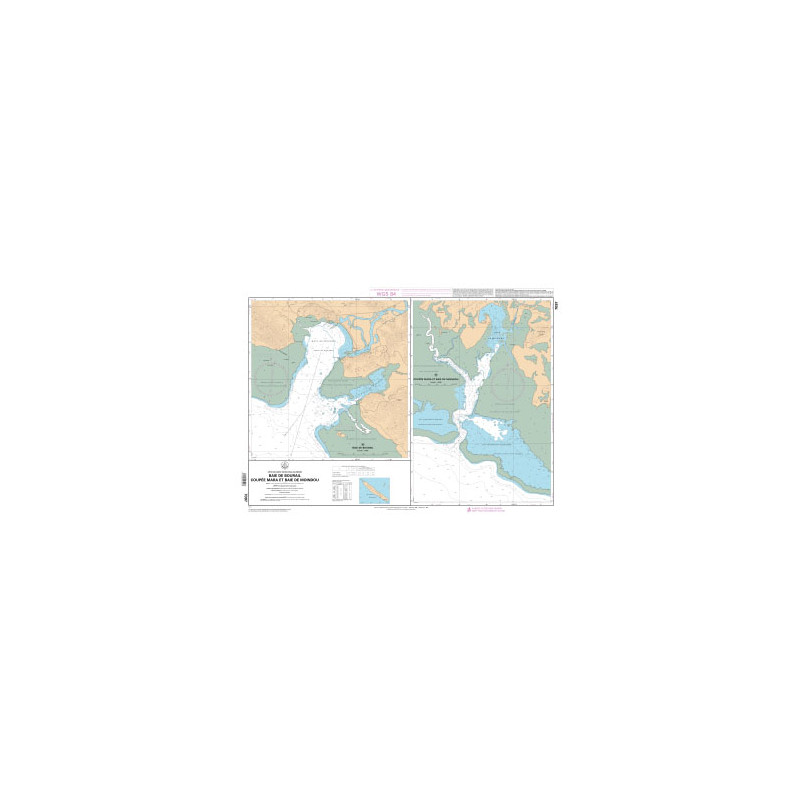 Shom Raster Géotiff - 7097 - Baie de Bourail - Coupée Mara et Baie de Moindou