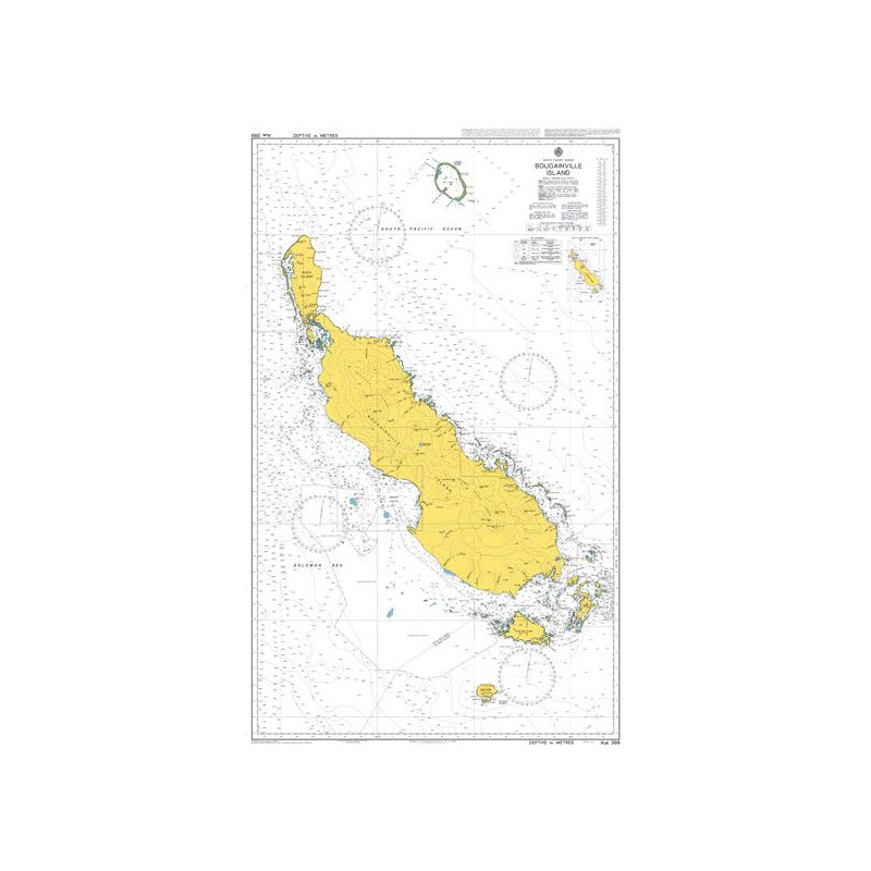 Australian Hydrographic Office - AUS399 - Bougainville Island