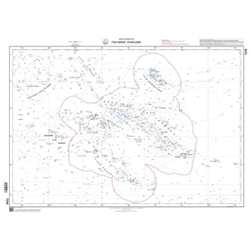 Shom Raster Géotiff - 7246 - Polynésie Française