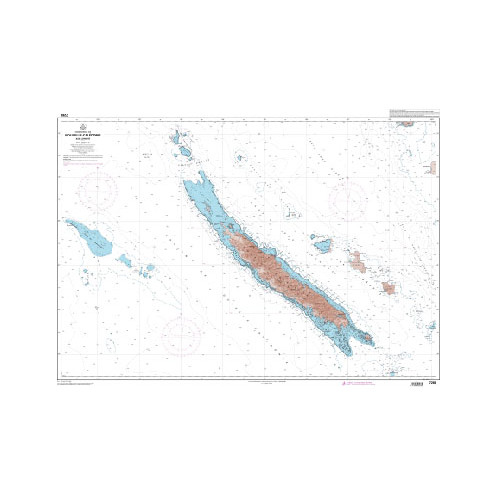 Shom Raster Géotiff - 7268 - Nouvelle-Calédonie - Iles Loyauté