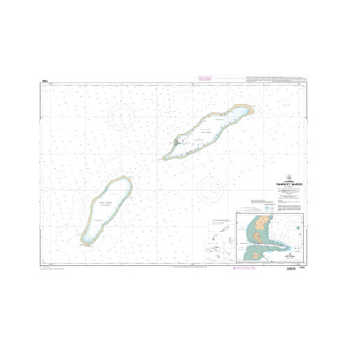 Shom Raster Géotiff - 7346 - Iles de Roi Georges. Takaroa et Takapoto