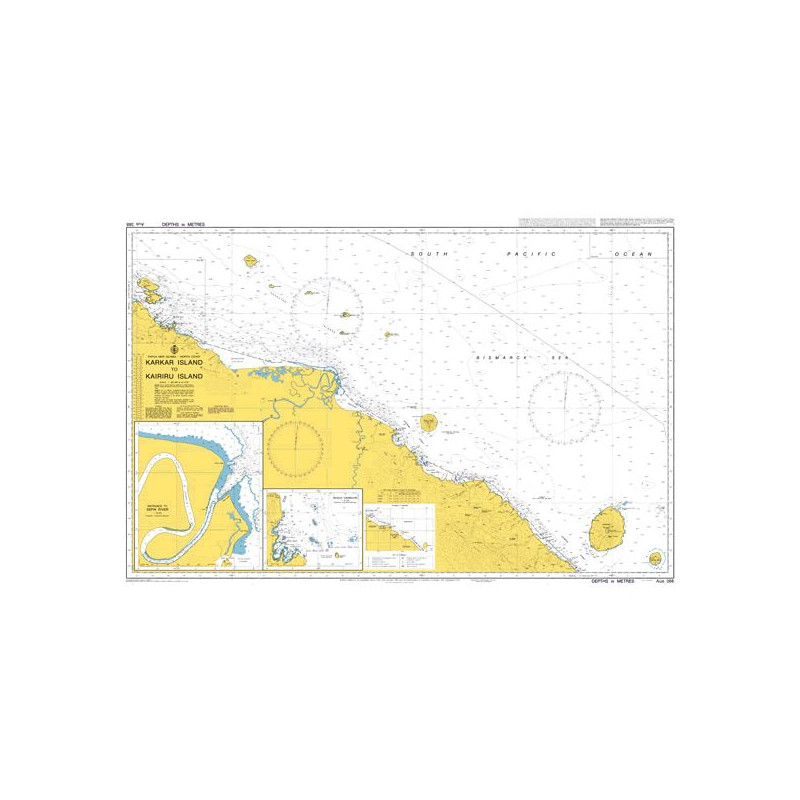 Australian Hydrographic Office - AUS388 - Karkar Island to Kairiru Island