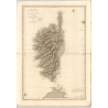 Reproduction carte marine ancienne Shom - 232 - CORSE - MEDITERRANEE - (1831 - ?)