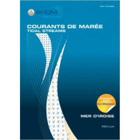Shom - 560-UJC - Courant de marée : Mer d'Iroise - De l'île Vierge à la pointe de Penmarc'h