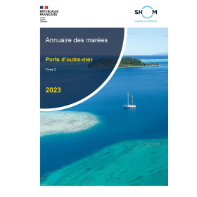Shom - 235-AMAC - Annuaire des marées 2023 - Tome 2 : Ports d'Outre-Mer