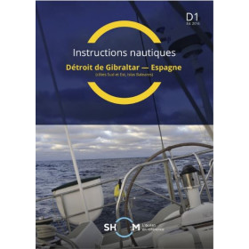 Shom - D1INC - Instructions nautiques : Détroit de Gibraltar, Espagne (côtes sud et est, islas Baleares)