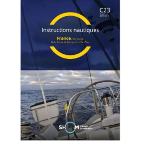 Shom - C23INC - Instructions nautiques : France du cap de pointe de Penmarc’h à l'île d'Yeu