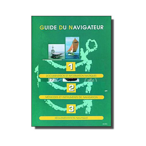 Shom - 001-NOC - Guide du Navigateur, volume 1, 2, 3 (avec ouvrages 1D + 1F)