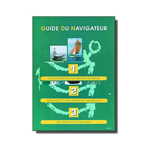 Shom - 001-NOC - Guide du Navigateur, volume 1, 2, 3 (avec ouvrages 1D + 1F)