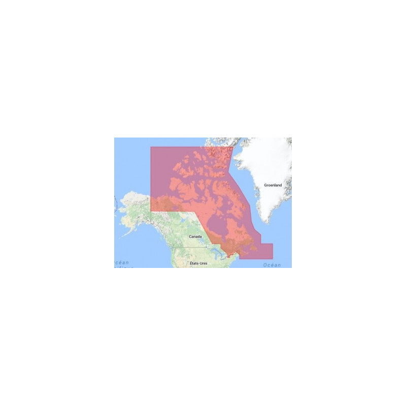 C-map - Max Wide pour Adrena NA-M021 - carte marine numérique - Nord et Est du Canada