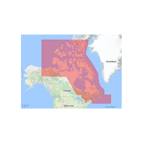 C-Map Max Wide pour Adrena NA-M021 Canada North and East