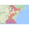 C-Map Max Wide pour Adrena NA-M023 Gulf Of Mexico,Great Lakes & Rivers