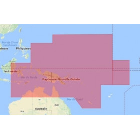 C-Map Max Megawide pour Adrena AU-M002 Papua - New Guinea and Solomon Is.