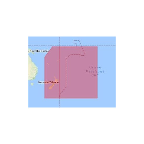C-Map Max Megawide pour Adrena AU-M001 New Zealand and Pacific Islands