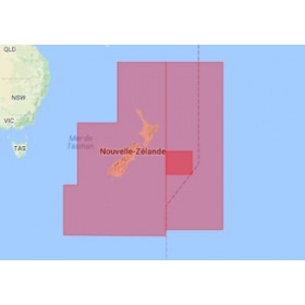 C-Map Max Wide pour Adrena AU-M222 New Zealand, Chatham I. and Kermadec I.