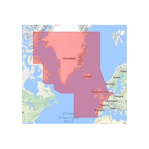 C-Map Max Megawide pour Adrena EW-M009 Atlantic European Coasts C-Map Max Megawide pour Adrena EW-M009 Atlantic European Coasts