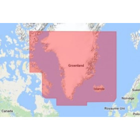 C-Map Max Wide pour Adrena EN-M405 Greenland and Iceland