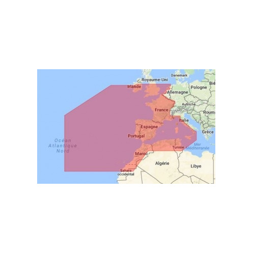 C-Map Max Megawide pour Adrena EW-M010 West European Coasts and West Med. C-Map Max Megawide pour Adrena EW-M010 West European Coasts and West Med.