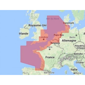C-Map Max Wide pour Adrena EW-M227 North-West European Coasts
