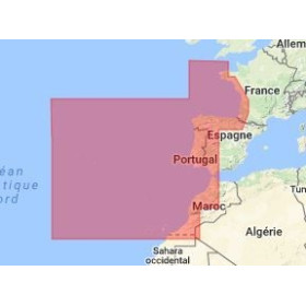 C-Map Max Wide pour Adrena EW-M228 West European Coasts