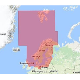 C-Map Max Megawide pour Adrena EN-M019 North and Baltic Seas