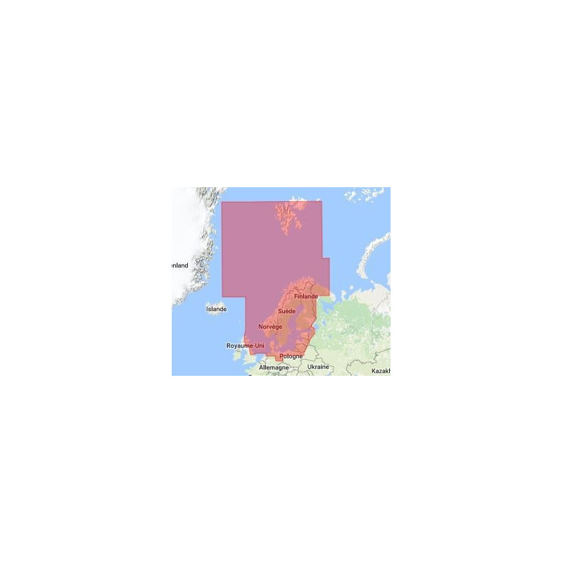 C-Map Max Megawide pour Adrena EN-M019 North and Baltic Seas