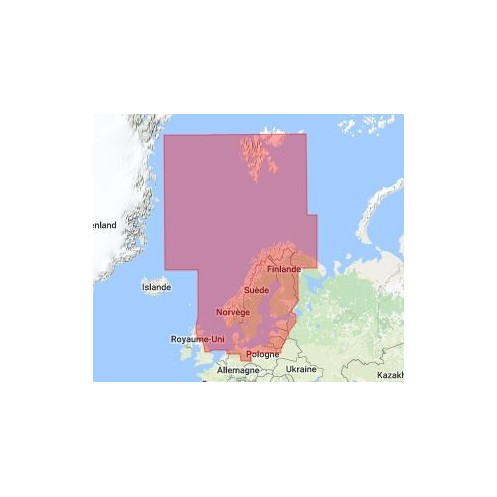 C-Map Max Megawide pour Adrena EN-M019 North and Baltic Seas C-Map Max Megawide pour Adrena EN-M019 North and Baltic Seas