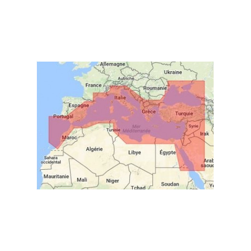 C-Map Max Megawide pour Adrena EM-M017 Mediterranean and Black Sea