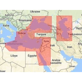 C-Map Max Wide pour Adrena EM-M111 East Mediterranean, Black Caspian Seas