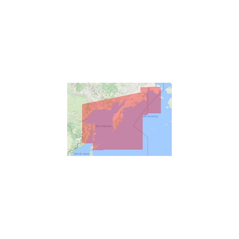 C-Map Max Wide pour Adrena AN-M013 Kamchatka Peninsula and Kuril Islands