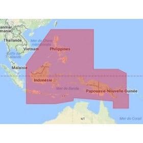 C-Map Max Wide pour Adrena AS-M205 Philippines,Papua New Guinea,E Indonesia