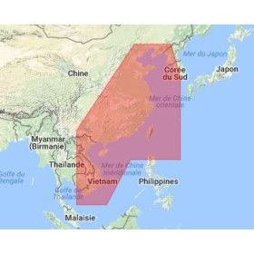 C-Map Max Wide pour Adrena AS-M214 China, Taiwan and Vietnam