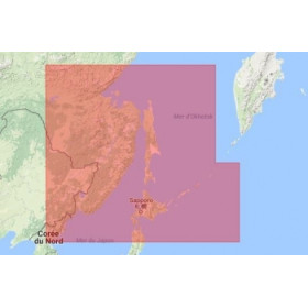 C-Map Max Wide pour Adrena RS-M207 Hokkaido and Sakhalin Islands