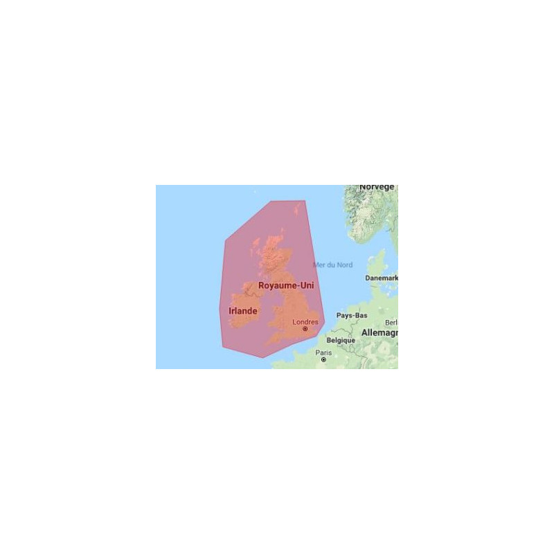 SnMap pour Adrena - Côtes Royaume Uni + Irlande